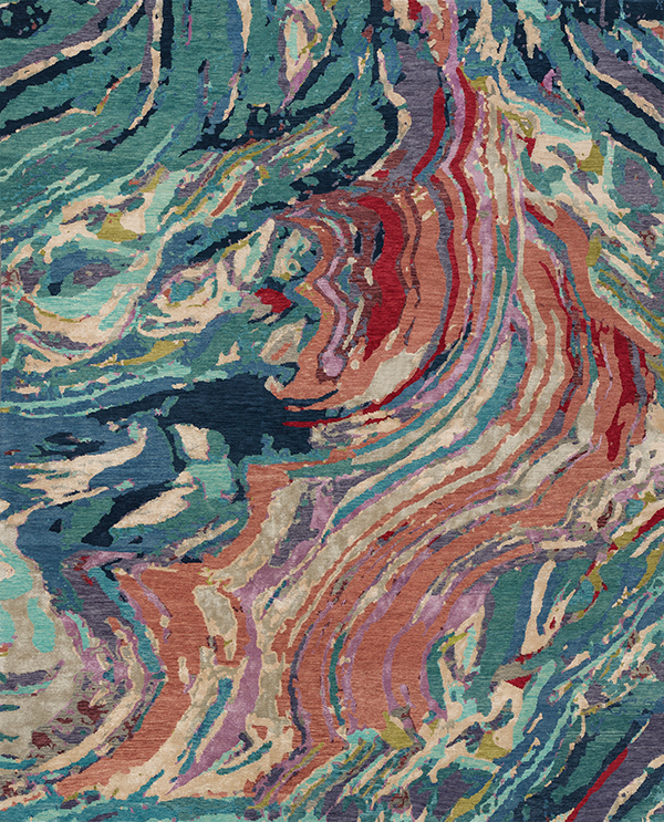 Agate Paradise by New Moon | newmoonrugs.com